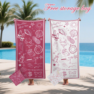 Bachelorette Party Pool Towel,friends Beach Trip Gift, Vacation Towels,bachelorette Trip Gift,beach Towels,bride Beach Towels