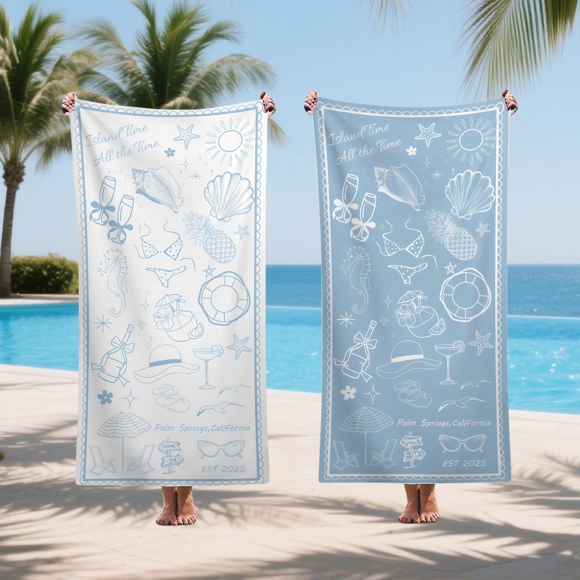 Bachelorette Party Pool Towel,friends Beach Trip Gift, Vacation Towels,bachelorette Trip Gift,beach Towels,bride Beach Towels